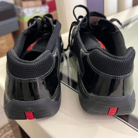 Prada Leather Americas Cup Original Men's Casual Shoes! - Picture 13 of 16